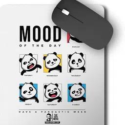 The Desi Monk Mood Of The Day Anti Skid Mouse Pad for Laptops and Computers Non Slip Base Mousepad-picture-13