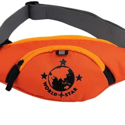 Worldstar 00015 orange waist bag London Stylish Real Waist Elegant Style Travel Pouch Passport Holder belt bag-picture-36