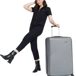 yayavar Large Check-in Suitcase (76 cm) 4 Wheels - Cairo - Silver-picture-37