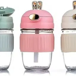 rutvihk ute Rabbit Shape Glass Coffee Cup Glass Coffee Mug image 3