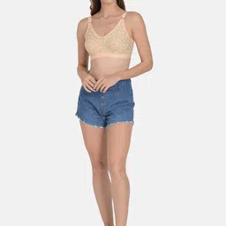 mod & shy Beige Floral Bra image 3