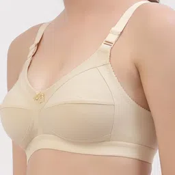 Floret Pack Of 2 High Support Non Padded Back Closure Cut & Sew Bra image 3