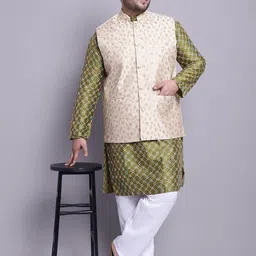 SOJANYA PLUS Embroidered Regular Kurta with Pyjamas-picture-47