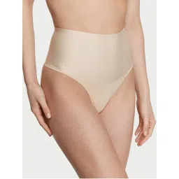 victoria's secret intimates Victoria's Secret Beige Body by Victoria Smoothing Shimmer Thong Panty-picture-30