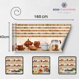 bdm Decorative Multicolor Wallpaper image 4