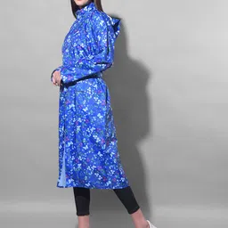 dollar Floral Print Women Raincoat-picture-18