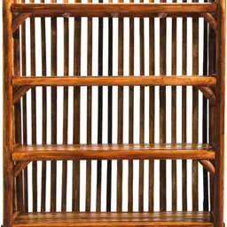 zaancreation Brown02 Solid Wood Open Book Shelf-picture-27