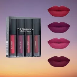 kenajot Long Stay Red Mini Liquid Lipstick – Matte Finish, Transfer-Proof image 1