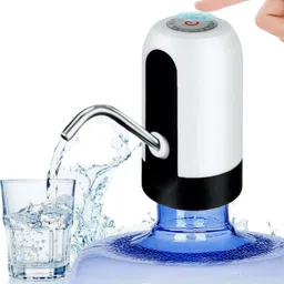 capitalpoint Electric Water Bottle Pump Dispenser with USB Charging Cable Bottled Water Dispenser-picture-23
