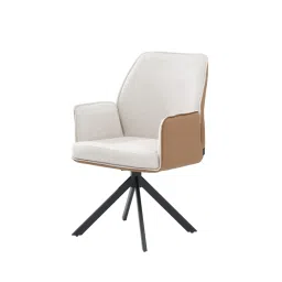 royaloak Dallas American Leatheretteette Dining Chair In Tan Brown Colour image 3