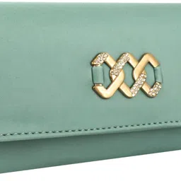 mr. raaq creation Casual, Formal, Party, Sports Light Green Clutch image 1