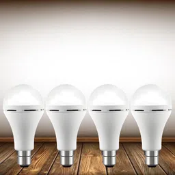 clairbell Emergency 15W Inverter LED Bulb with 1200mAh Rechargeable Battery Pack of 4 K91 4 hrs Bulb Emergency Light-picture-12