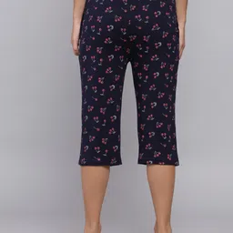 fit n fame Women Dark Blue Capri image 2