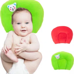 white bubble Rai Dana Baby Pillow, Newborn Head Shaper Anti Flat Takiya Mustard Seeds Solid Baby Pillow Pack of 1-picture-19