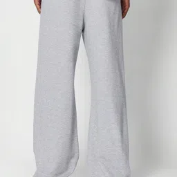 dockstreet Men Solid Grey Track Pants image 2