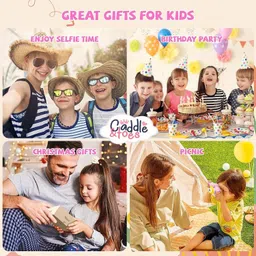 caddle & toes HD 1080P Handy Portable Camera 2.0 Screen, with Inbuilt Games for Kids (Pink) image 4