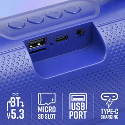 ZEBRONICS ZEB-SOUND FEAST 40 ( ZEB-PSPK 48) 8 W Bluetooth Party Speaker image 5