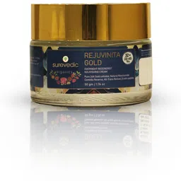 surevedic Rejuvinita Gold Overnight Regenerist Nourishing Cream 32+(32 to 45years)-picture-17