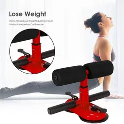 maitri enterprise Portable Double Stand Situp Bar Workout Assistant Leg Support Abdominal Core 214 Ab Exerciser image 2