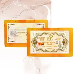 pihaaru Pack of 2 ,Nature’s Touch Kesuda Soap – Cruelty-Free Skin Purifier (200g)[-picture-44