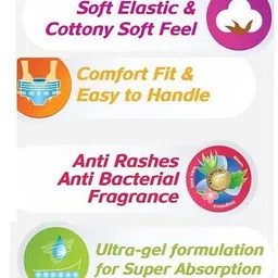 kering Baby diapers pants Medium Size 37+37 Pant Total 74 Pants - M image 4