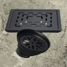 dorein Floor Stainless Steel Push Down Strainer-picture-18