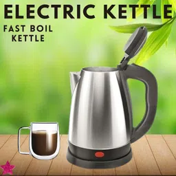Electric Kettle with Stainless Steel Body 2 litre for boiling Water & CoffeeP207 Electric Kettle-image-63