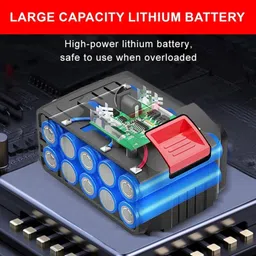 rexmon 48v Lithium-ion Batteries for All Cordless Power Tools Car Washer Drill MachineBattery image 3