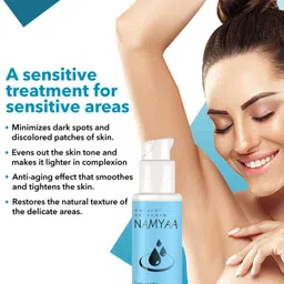namyaa Intimate Lightening Serum Pack of 2|For Dark Bikini Area and Inner Thighs Intimate Moisturizer image 2