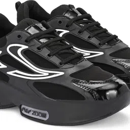 Trendy Men's Black & Blue Sneakers for Casual Wear Party Wear For Men-image-91