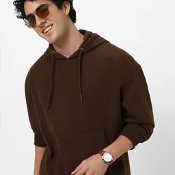 urbano fashion Men Full Sleeve Solid Hooded Sweatshirt-picture-18