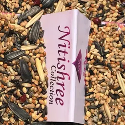 nitishree Super Quality Special 15-18 Mix seeds for Budgies and Parakeet 5000 gm Nuts 5 kg Dry New Born, Adult, Young, Senior Bird Food image 2
