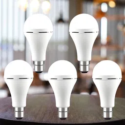 clairbell Emergency 12W Inverter LED Bulb with 2000mAh Rechargeable Battery Pack of 5 X477 4 hrs Bulb Emergency Light-picture-27