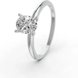 forever jewels Sterling Silver Moissanite Gold Plated Ring image 3