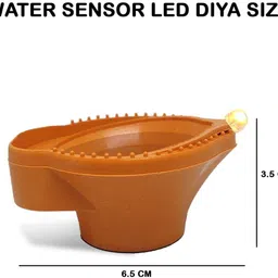 vedrid Plastic (Pack of 6) Table Diya image 3