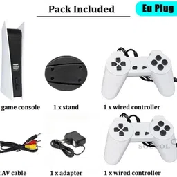 PLAYSTATION WITH 200 INBUILT CLASSIC GAMES WITH 2 CONTROLLERS Academy Edition image 3