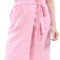 lacylook Plain Pink 3XL Bath Robe image 2