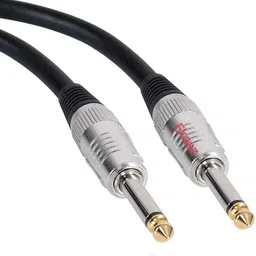 ekaaz 10 Meters/32ft Premium Guitar Instrument Cable 6.35mm Mono Jack Male To 6.35 Straight TS Patch Cable image 2