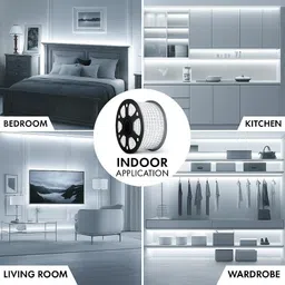 rayvix 1000 LEDs 10 m White Steady Strip Rice Lights image 3