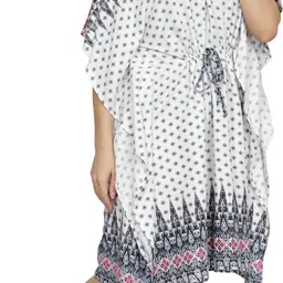 nuevosdamas Printed Rayon Women Kaftan image 3