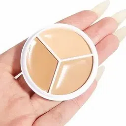 dussen Cover Up All Natural Pro Concealer | Korean | 3 In 1 Palette Concealer-picture-16