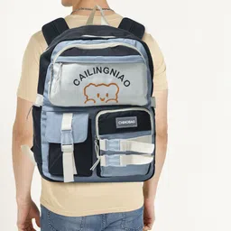 donicy Large 35 L Laptop Backpack 35 L Embroider Casual Backpack image 4