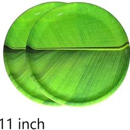 pleasing forest 4+4 banana deluxe melamine tableware sarving plate Dinner Plate image 3