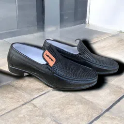 hp a-par PVC Rubber Waterproof Safety Shoes for Men | Rain, Farming, Construction Loafers For Men image 1