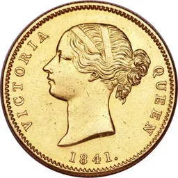 antique collection 1841 Victoria Queen Gold Mohur Coin | East India Company | Rare Collectible Ancient Coin Collection-picture-38