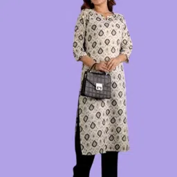 suhani creation Women Cotton Blend Kurta Pyjama Set-picture-39