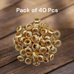 Gold Cut Brass 40 pcs Pigeon Sound Foot Ring Bird Shoulder Guard-image-33