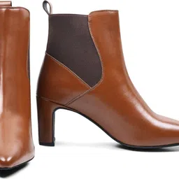 Yoho BOOT 101 for Women | PU Upper | Flexible Lycra Lining | Durable Tunit Sole Boots For Women image 5