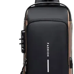 KRIFTY Waist Bag for Men & Women Crossbody Shoulder Bag with USB Charging Port Sling Chest Bag for Men & Women-picture-10
