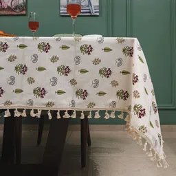 urban space Floral 6 Seater Table Cover image 1
